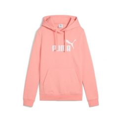 Bluza damska z kapturem Puma Essential No. 1 Logo Fleece. Czerwone bluzy damskie Puma, bez wzorów, z kapturem. Za 247.50 zł.