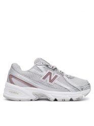 New Balance Sneakersy G7406DG Szary. Szare buty sportowe dziewczęce New Balance, z materiału, bez zapięcia. Za 449.99 zł.