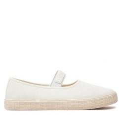 Tenisówki Big Star Shoes. Białe trampki damskie BIG STAR SHOES, bez wzorów, bez zapięcia. Za 79.99 zł.