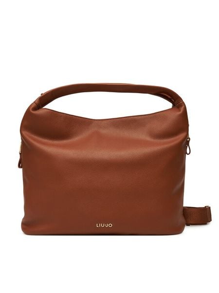Liu Jo Torebka Esc L Hobo AF5057 E0058 Brązowy. Brązowe torebki klasyczne damskie Liu Jo, ze skóry, bez dodatków. Za 419.99 zł.