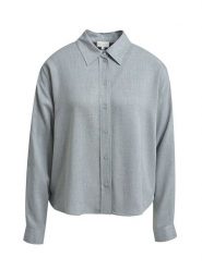 Milano Italy Koszula w kolorze szarym rozmiar: 48. Szare koszule damskie Milano Italy, bez wzorów, z wiskozy, bez kołnierzyka, bez ramiączek. Za 152.99 zł.