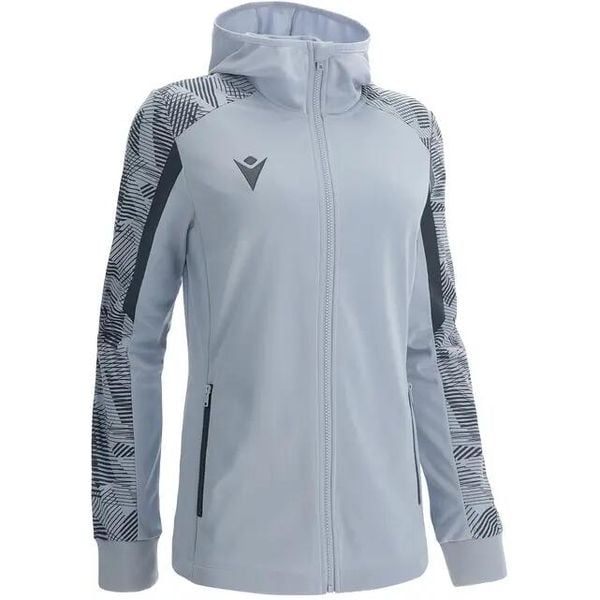Bluza damska Macron Aphrodite. Szare bluzy damskie Macron, na jesień, xl, bez wzorów, z materiału, z kapturem. Za 259.50 zł.