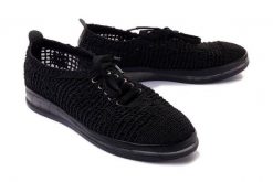 ARTIKER RELAKS 50C1133 black, półbuty damskie. Czarne półbuty damskie Artiker Relaks, na lato, bez wzorów, bez obcasa, na obcasie, bez zapięcia. Za 42.50 zł.