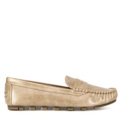 Mokasyny Jenny Fairy. Żółte mokasyny damskie Jenny Fairy, bez obcasa. Za 89.99 zł.