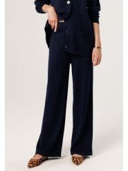 Rodier Spodnie w kolorze granatowym rozmiar: L. Niebieskie spodnie materiałowe damskie Rodier, bez wzorów, z materiału. Za 222.41 zł.