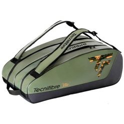 Torba na rakiety tenisowe Tecnifibre Tour Endurance. Zielone torby podróżne TECNIFIBRE, bez wzorów, z materiału. Za 439.00 zł.