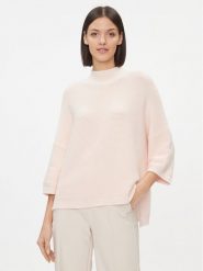 Kontatto Sweter 3M1043 Beżowy Regular Fit. Brązowe swetry klasyczne damskie Kontatto, m, z wiskozy, bez kołnierzyka. Za 269.99 zł.