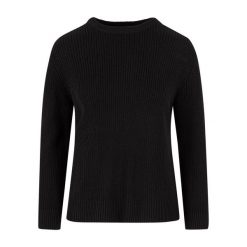 Sweter damski Urban Classics Rib. Czarne swetry klasyczne damskie Urban Classics, na zimę, bez kołnierzyka. Za 191.00 zł.