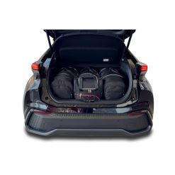 Torby Do Bagażnika Toyota C-Hr Hev 2023+ 4Szt Kjust. Czarne torby podróżne KJUST, bez wzorów. Za 1,221.00 zł.