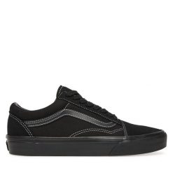 Tenisówki Vans. Czarne trampki damskie Vans, bez wzorów, bez zapięcia. Za 299.99 zł.