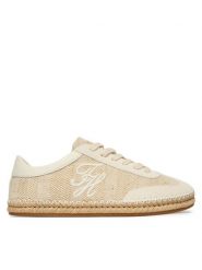 Tommy Hilfiger Espadryle Th Heritage Rope Sneaker FW0FW09108 Écru. Espadryle damskie Tommy Hilfiger, bez wzorów, z materiału, bez obcasa. Za 409.99 zł.