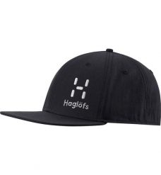 HAGLOFS Czapka z daszkiem HAGLÖFS LOGO CAP true black-S/M. Czarne czapki z daszkiem damskie Haglöfs, na lato, bez wzorów, z elastanu. Za 156.65 zł.