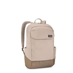 Plecak miejski Thule Lithos Backpack 20 L - khaki. Brązowe plecaki Thule, bez wzorów. Za 266.99 zł.