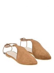 Lizza Shoes Baleriny w kolorze karmelowym rozmiar: 37. Brązowe balerinki damskie Lizza Shoes, bez wzorów, z materiału. Za 79.03 zł.