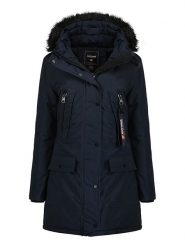 ANAPURNA Parka "Cortinana" w kolorze granatowym rozmiar: L. Niebieskie parki damskie ANAPURNA, l, bez kaptura. Za 368.96 zł.
