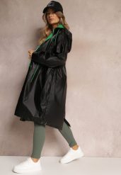 Beżowy Komplet Dresowy Bluza z Kapturem i Krótkimi Rękawami oraz Szorty Choana. Brązowe bluzy damskie Renee, l, bez wzorów, z dresówki, z kapturem. W wyprzedaży za 135.99 zł.