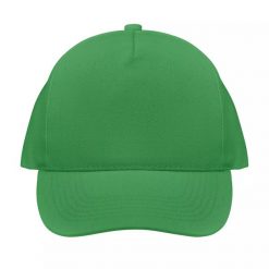 Czapka baseballowa 5-panelowa Sol's Seoul. Zielone czapki z daszkiem damskie SOL'S, bez wzorów. Za 30.00 zł.