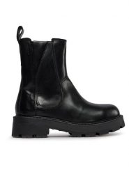 Vagabond Botki Cosmo 2.0 5259-301-20 Czarny. Czarne botki damskie Vagabond Shoemakers, ze skóry, bez obcasa, na płaskiej podeszwie, bez zapięcia. Za 709.99 zł.