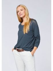 Polo Sylt Koszulka w kolorze granatowym rozmiar: XXL. Niebieskie bluzki damskie Polo Sylt, xxl, bez wzorów, z bawełny, bez kołnierzyka, bez ramiączek. Za 52.67 zł.