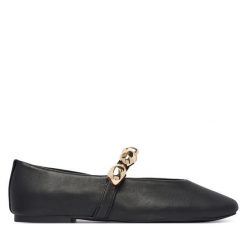 Baleriny Steve Madden. Czarne balerinki damskie Steve Madden, bez wzorów. Za 519.99 zł.