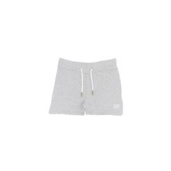 Bluza z bawełna z sznurek regulacyjny na co dzień. Szare bluzy damskie LEONE 1947 APPAREL, bez wzorów, z bawełny, bez kaptura. W wyprzedaży za 58.67 zł.