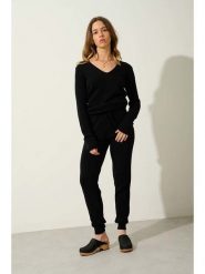 AUTHENTIC CASHMERE Kaszmirowe spodnie "Ferrand" w kolorze czarnym rozmiar: S. Czarne spodnie dresowe damskie AUTHENTIC CASHMERE, na lato, s, bez wzorów, z dresówki. Za 456.99 zł.