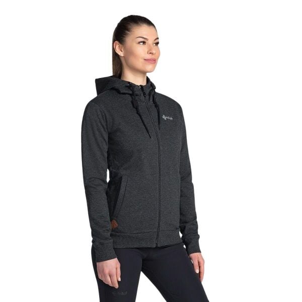 Bluza damska Kilpi Bery. Czarne bluzy damskie Kilpi, l, bez wzorów, bez kaptura. Za 189.67 zł.