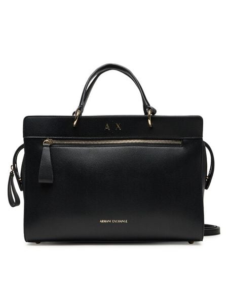 Armani Exchange Torebka XW001553 AF17117 UC001 Czarny. Czarne torebki klasyczne damskie Armani Exchange, ze skóry, bez dodatków. Za 499.99 zł.