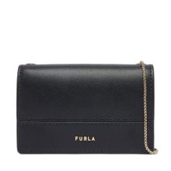 Torebka Furla. Czarne torebki klasyczne damskie Furla, bez dodatków. Za 584.99 zł.