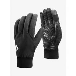 Rękawiczki damskie Black Diamond Mont Blanc Gloves. Czarne rękawiczki damskie Black Diamond, bez wzorów. Za 64.99 zł.