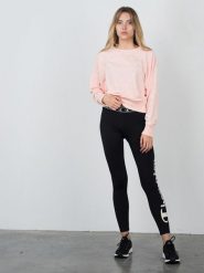 Bluza trekking damska. Czerwone bluzy damskie Champion, s, bez wzorów, z bawełny, bez kaptura. Za 166.00 zł.