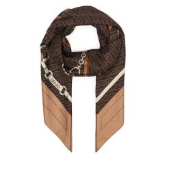 Chusta Liu Jo. Brązowe chusty damskie Liu Jo, bez wzorów. Za 169.99 zł.