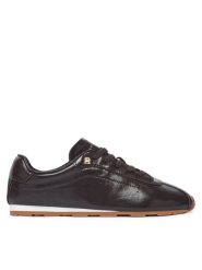Tommy Hilfiger Sneakersy Bella Sneaker Leather FW0FW09495 Brązowy. Brązowe obuwie sportowe damskie Tommy Hilfiger, ze skóry, bez zapięcia. Za 449.99 zł.
