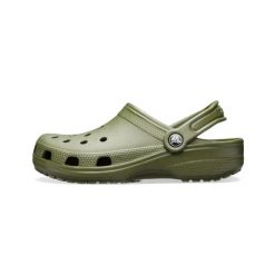 Tenisówki Crocs Model Classic U Kolor Zielony. Zielone obuwie sportowe damskie Crocs, bez wzorów, z gumy, bez zapięcia. Za 361.00 zł.