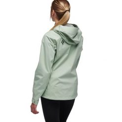 Kurtka Przeciwdeszczowa Damska Black Diamond Stormline Stretch Anorak. Zielone kurtki damskie Black Diamond, s, bez wzorów, bez kaptura. Za 455.99 zł.