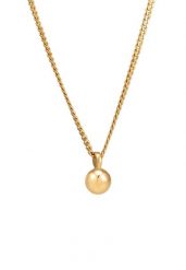 Elli Damski wisior kulkowy Geo Look łańcuch pancerka Basic Trend pozłacane srebro 925 Sterling Silver Naszyjniki 1 ct. Szare naszyjniki damskie Elli, pozłacane. Za 293.99 zł.