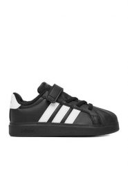 Adidas Sneakersy CEO-STREETTALK EL I JS5054 Czarny. Czarne buty sportowe chłopięce Adidas, z materiału, bez zapięcia. Za 179.99 zł.