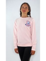 Plein Sport Bluza w kolorze jasnoróżowym rozmiar: M. Różowe bluzy damskie Plein Sport, m, bez wzorów, bez kaptura. Za 171.28 zł.