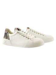 Högl Skórzane sneakersy "Noa" w kolorze białym rozmiar: 41,5. Białe obuwie sportowe damskie Högl, bez zapięcia. Za 370.71 zł.