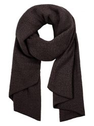 Eight2Nine Szal w kolorze ciemnobrązowym rozmiar: onesize. Brązowe szaliki damskie Eight2Nine, bez wzorów, z materiału. Za 73.95 zł.