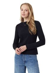 Scotch & Soda Koszulka w kolorze czarnym rozmiar: S. Czarne bluzki damskie Scotch & Soda, s, bez wzorów, z bawełny, bez kołnierzyka, bez ramiączek. Za 104.99 zł.