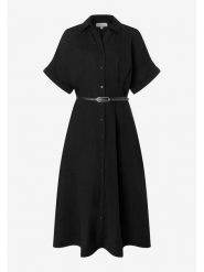 More & More Sukienka w kolorze czarnym rozmiar: 46. Czarne sukienki damskie More & More, bez wzorów, ze lnu, bez ramiączek. Za 429.95 zł.