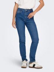 ONLY Carmakoma Dżinsy - Slim fit - w kolorze niebieskim rozmiar: W28/L30. Niebieskie jeansy damskie Only Carmakoma, z podwyższonym stanem. Za 87.61 zł.