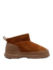 Moon Boot Śniegowce Luna Low Suede Boot 80D2480040 Brązowy. Brązowe botki damskie Moon Boot, ze skóry. Za 809.99 zł.