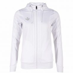 Damska bluza dresowa zapinana na zamek z kapturem Reece Australia Cleve TTS. Białe bluzy damskie REECE, m, bez wzorów, z dresówki, z kapturem. Za 229.25 zł.