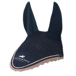 Czapka na muchy dla konia Schockemöehle Dynamite Fly Veil Logo. Niebieskie czapki damskie SCHOCKEMÖHLE, bez wzorów. Za 199.00 zł.