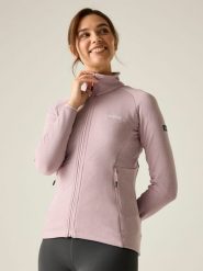 Regatta Kurtka polarowa "Malana" w kolorze jasnoróżowym rozmiar: 40. Różowe kurtki damskie Regatta, bez wzorów, z polaru, bez kaptura. Za 128.25 zł.