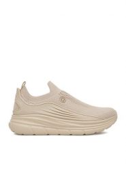 Go Soft Sneakersy CEO-BIC31163JJKF101(DZ) Beżowy. Brązowe buty sportowe dziewczęce GO SOFT, z materiału, bez zapięcia. Za 99.99 zł.