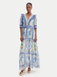 Hale Bob Sukienka letnia Lovisa 5YXP670A Niebieski Regular Fit. Niebieskie sukienki damskie Hale bob, bez wzorów, z syntetyku, bez ramiączek. Za 1,819.00 zł.