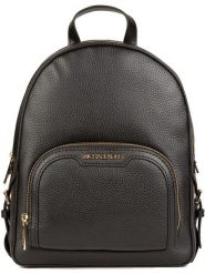 Michael Kors Skórzany plecak w kolorze czarnym - 25 x 30 x 14 cm rozmiar: onesize. Czarne plecaki Michael Kors, bez wzorów, z materiału. Za 892.02 zł.